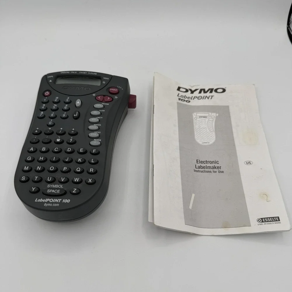 Dymo Labelpoint 100 Label Printer 2002 Vintage No Box Tested And Works